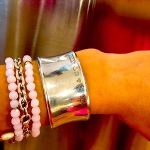 Tiffany’s wide cuff bracelet